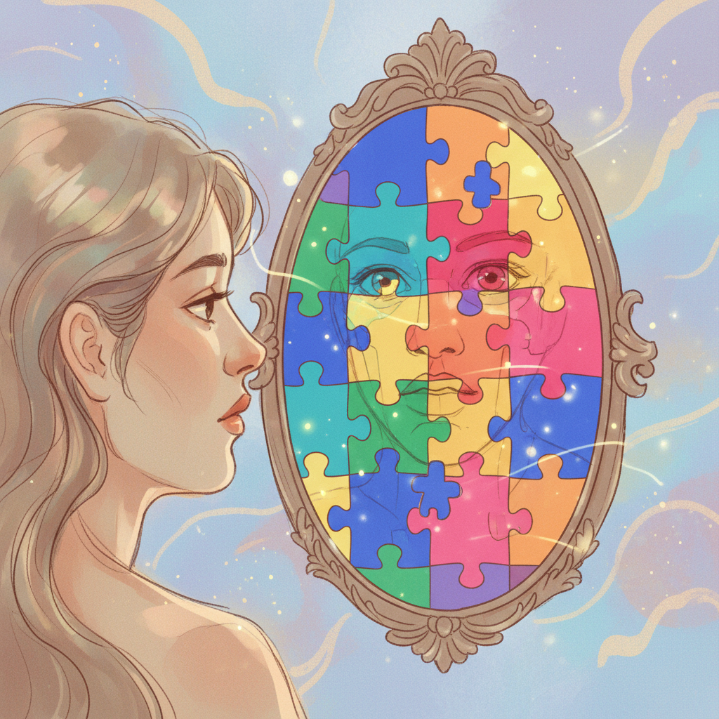 거울 속 다채로운 나 — 자기성찰의 시작